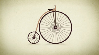 The Evolution Of The Bicycle, Beautifully Animated